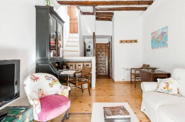 Ático duplex con terraza en puro centro, 2 a 8 pax Madri Exterior foto